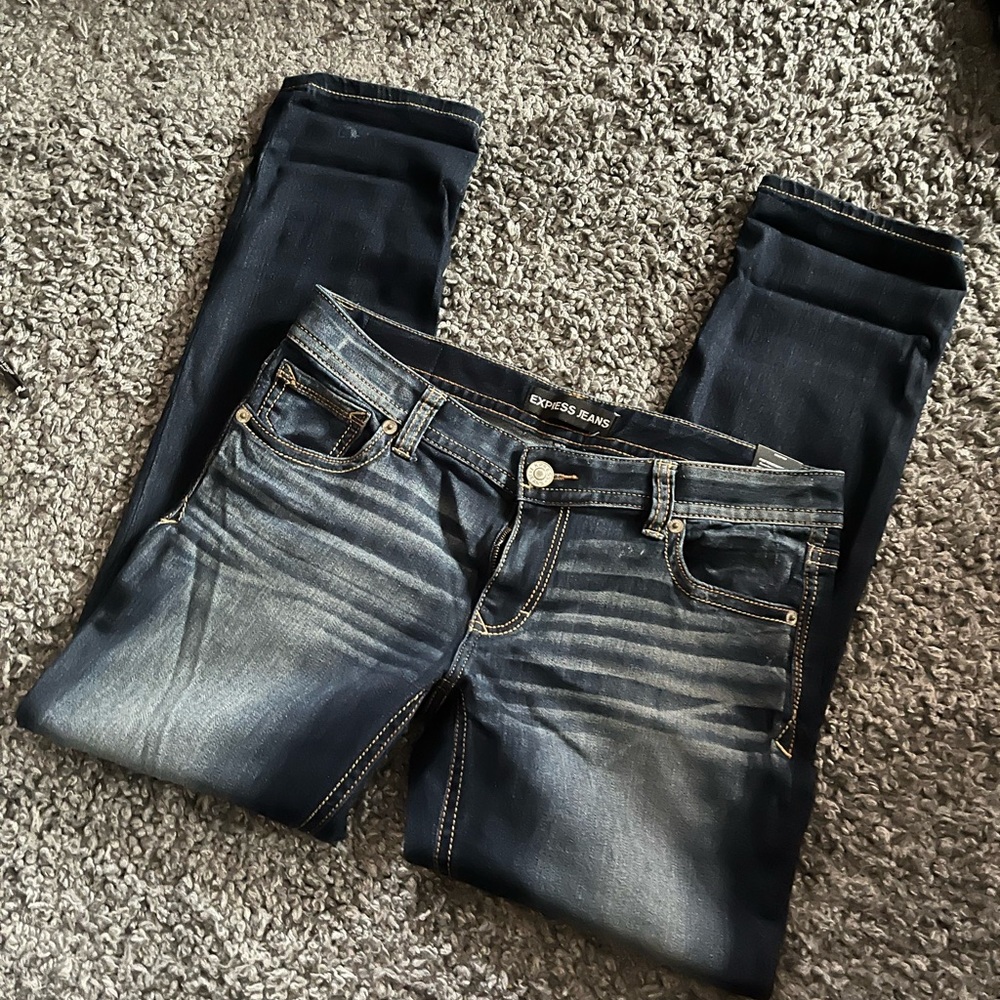 NWT express skinny jeans 12